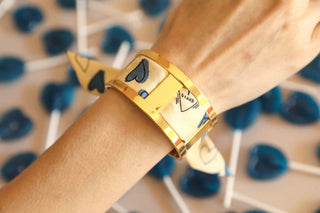 Jma Cuff And Les Mots Bleus Ribbon