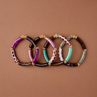 Bracelet Brown Burgundy