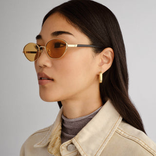 Le Bebe | Gold Amber Tint