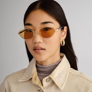 Le Bebe | Gold Amber Tint