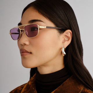 Le Mimi | Gold Violet Mono