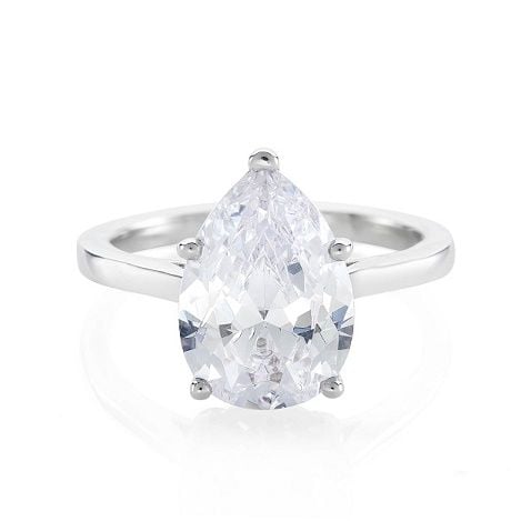 Carat Pear Solitaire Ring