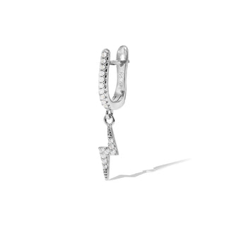 Hanging Bolt 925 Strl Slvr 1,2 Gr Wh Rh Plated