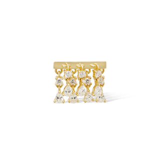 Single Earring Charlie Gold Vermeil Stud Bar