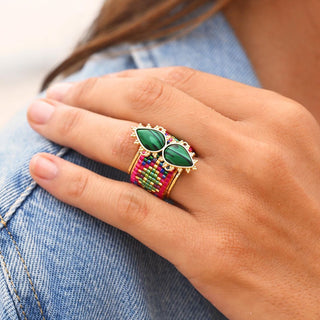 Ring Viva Emeraude