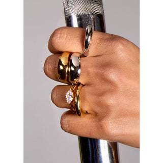 Ring - Round One Silver