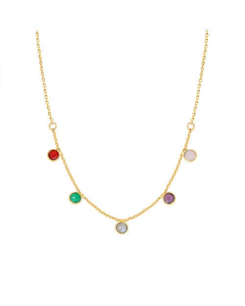 Loulou necklace multicolor