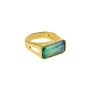 Rainbow Ring Blue Green