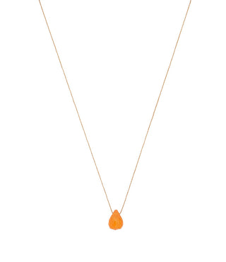 Carnelian Drop Necklace