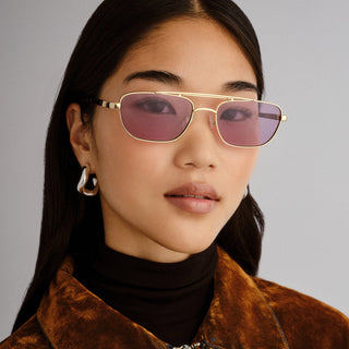 Le Mimi | Gold Violet Mono