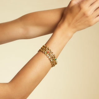 Mistral Triple Bracelet Gold