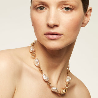 Collier Rainbow Biwa Dor㣩