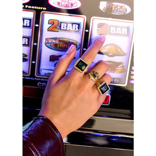 Ring - Green Stone Tanya