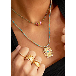 Necklace - Fuchsia Talisman