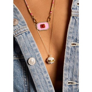 Necklace - White Protection