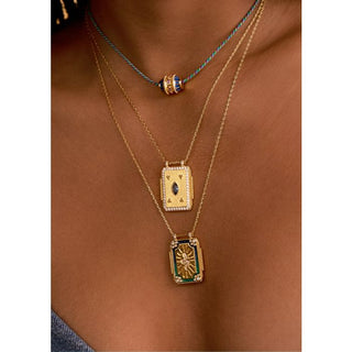 Neklace - Mystic Blue Twice Bohem