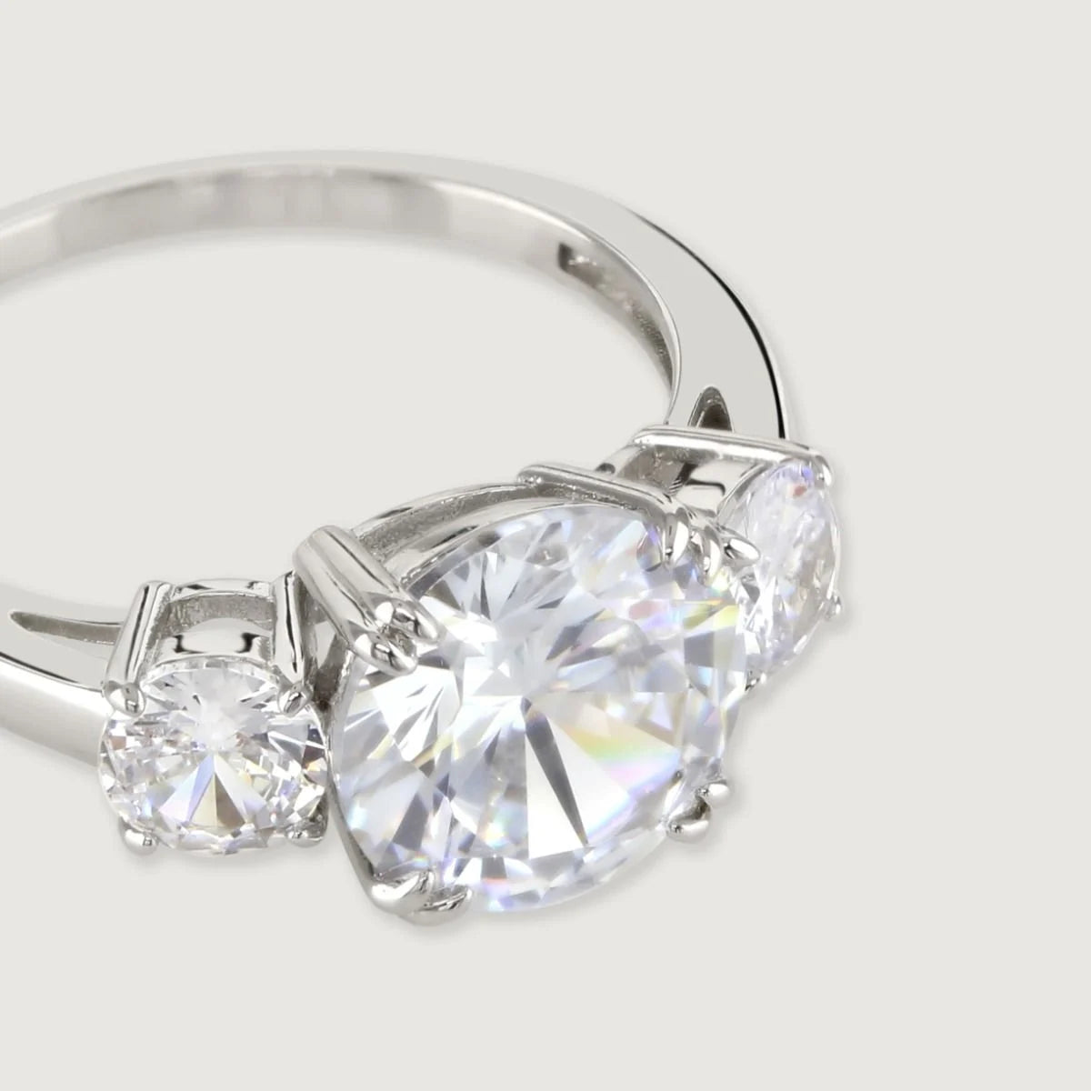 Carat Clear Trilogy Ring