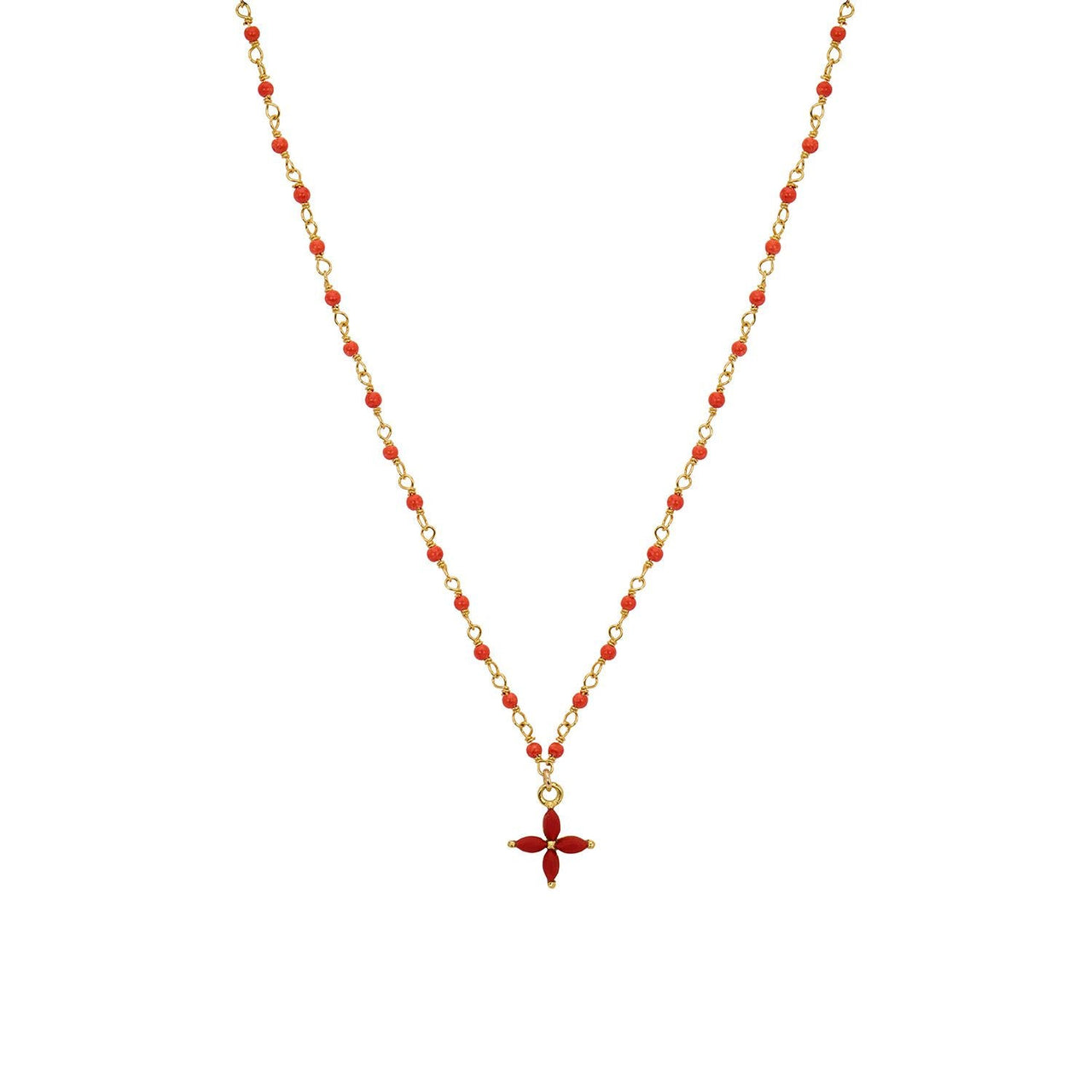 Necklace India Costa Coral