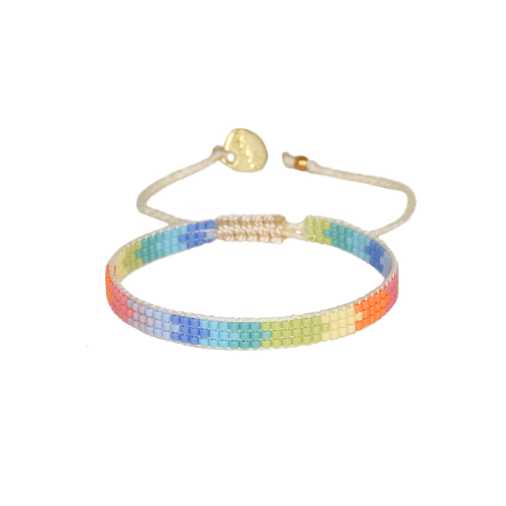 Rainbow Track adjustable bracelet 11844