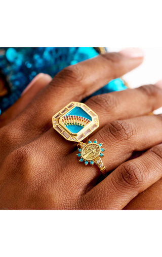 Ring Marisa Aqua