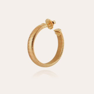 Milo hoop earrings gold