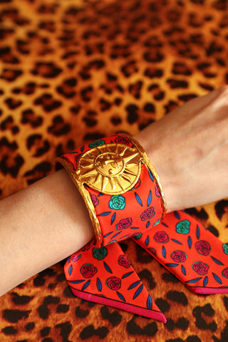 Soleil Cuff And Gypsy Tales-Orange Ribbon