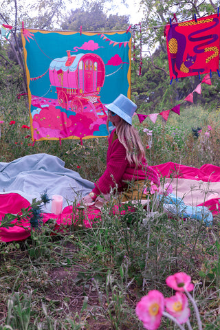 Adresse Inconnue - Bleu Scarf