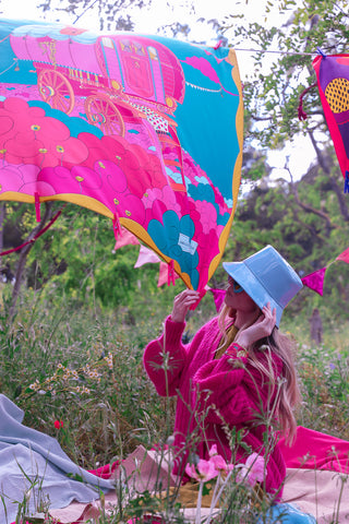 Adresse Inconnue - Bleu Scarf