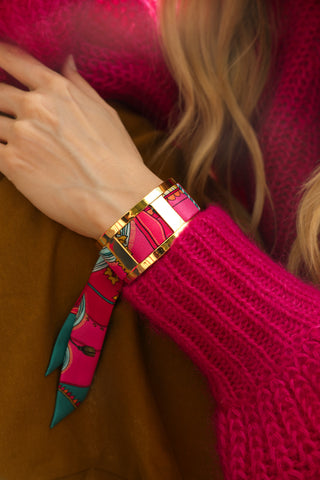 Jma Cuff And Addresse Inconnue-Pink/Blue Ribbon