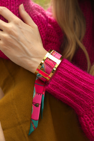 Jma Cuff And Addresse Inconnue-Pink/Blue Ribbon