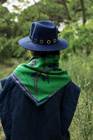Cerf Boheme - Vert Scarf