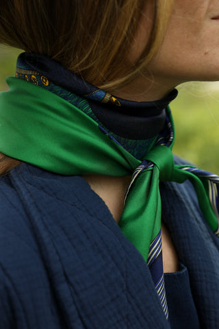 Cerf Boheme - Vert Scarf