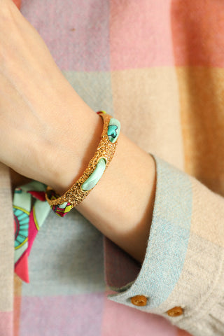 Queen Cuff And Luck You-Vertdeau Ribbon