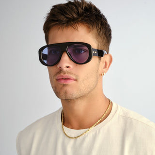 Dream Boat | Black Blue Mono