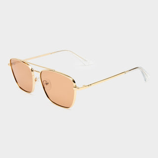 Diametric Ii | Bright Gold Chocolate Mono