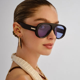 Dream Boat | Black Blue Mono