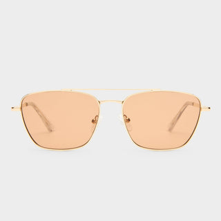 Diametric Ii | Bright Gold Chocolate Mono