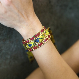 Decembre-Bordeaux Cuff
