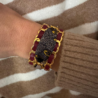 Decembre - Bordeaux Cuff