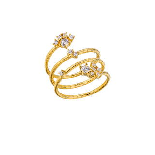 Ring - Flower Hoops