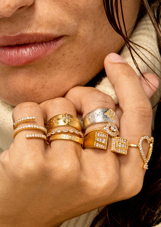 BAGUE - MINI CUFF DOTS