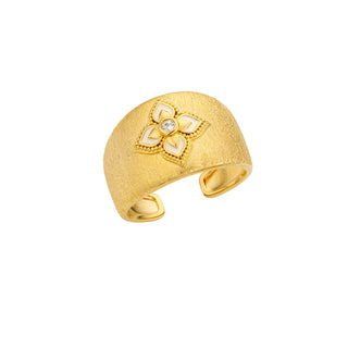 Ring - White Lotus Cuff