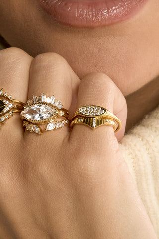 BAGUE - OVAL SIGNET