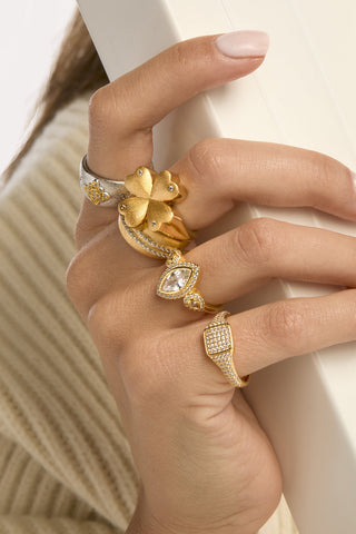 BAGUE - SQUARE SIGNET