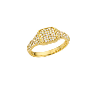 BAGUE - SQUARE SIGNET