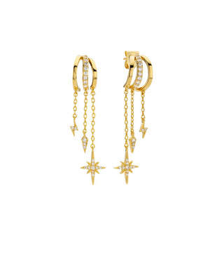 Earrings - Diwali River Or