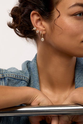 Earrings - Amethyst Yamato