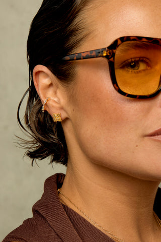 Earrings - Lotus