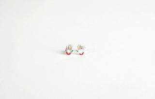 Hand Life Stud Earring