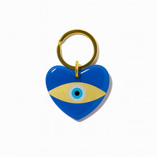 Gold Heart Key Ring